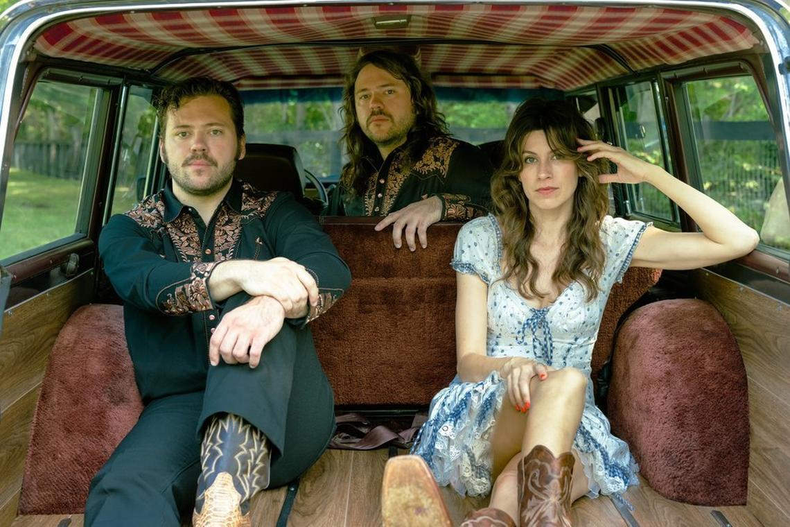 Country music trio Candi Jenkins includes Katie Toupin and twins Trenton and Trevor Jenkins.