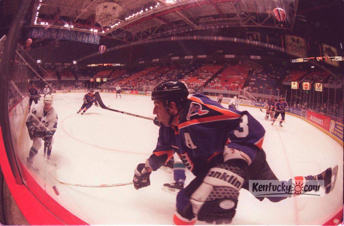 In five seasons (1996-2001) in Lexington, the Kentucky Thoroughblades saw their average attendance drop from a high of 7,847 (1997-98) to 4,461 (2000-01).