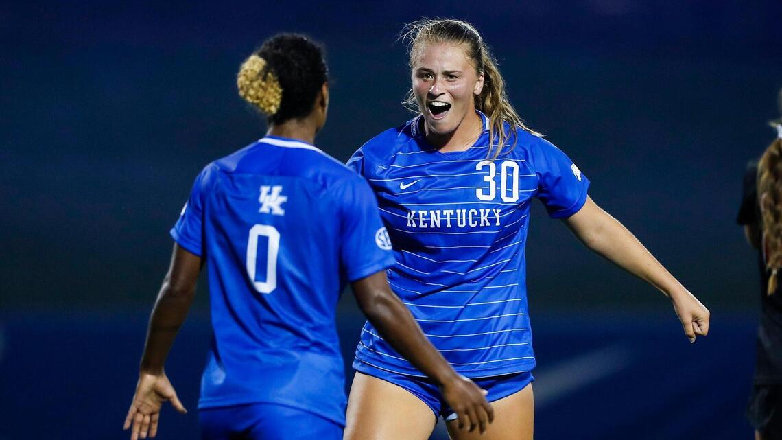 She’s now scored the most goals ever for Kentucky women’s soccer. ‘I just wanted to win.’