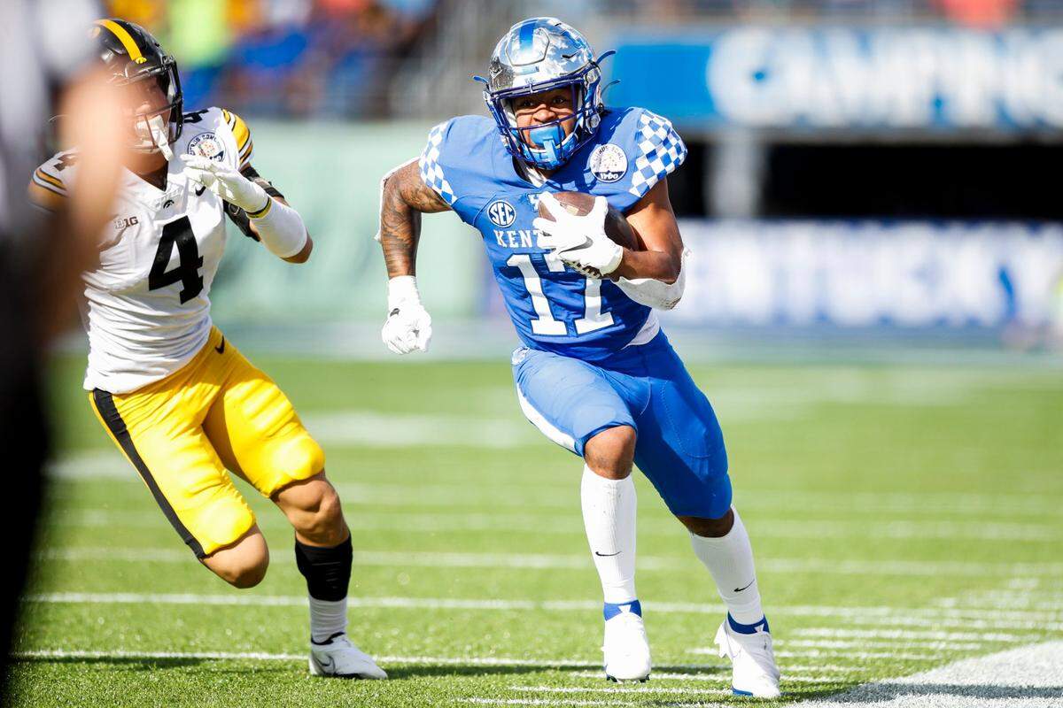 Starting in place of Chris Rodriguez in the Music City Bowl, JuTahn McClain totaled 10 carries for 40 yards against Iowa’s vaunted defense.