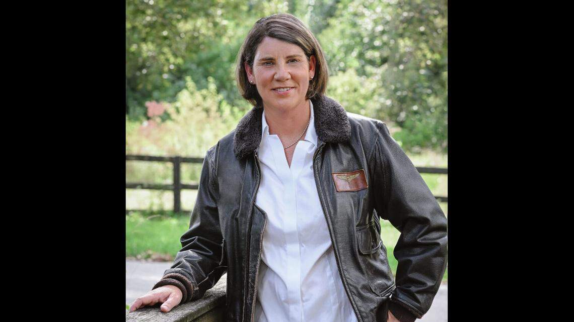 Newly announced Democratic U.S. Senate candidate Amy McGrath has run hard on her background in previous races, emphasizing her time breaking barriers as the first woman to fly a combat mission for the U.S. Marine Corps.