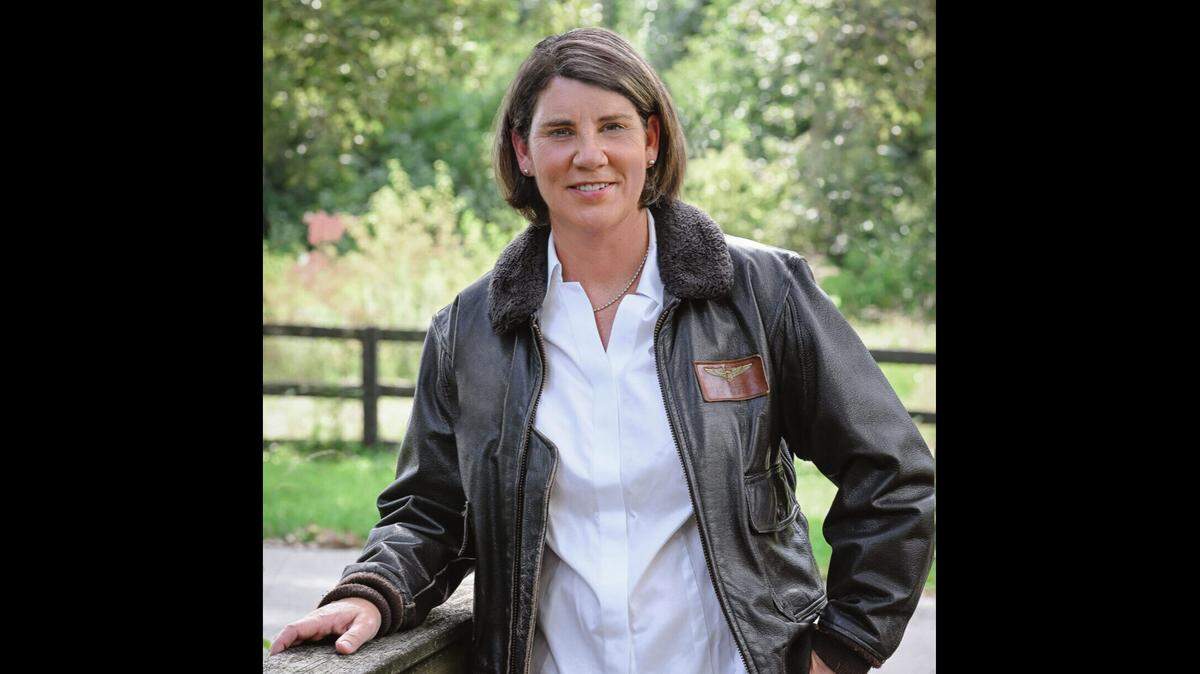 Newly announced Democratic U.S. Senate candidate Amy McGrath has run hard on her background in previous races, emphasizing her time breaking barriers as the first woman to fly a combat mission for the U.S. Marine Corps.