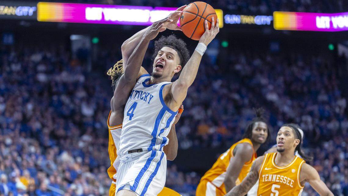 Where to watch and how to follow Kentucky’s men’s NCAA Tournament game vs. Tennessee