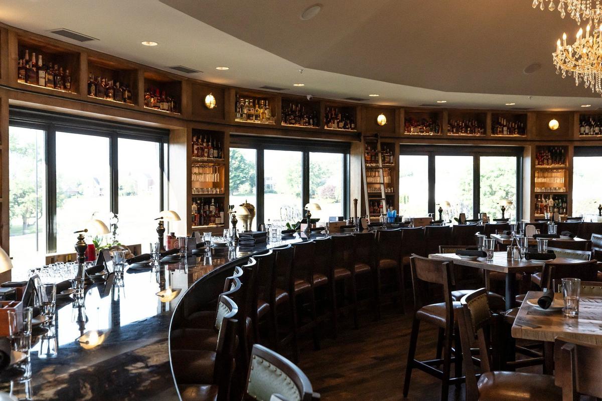 Carson’s new location offers one of the longest bars in Lexington with 26 sets at 3450 Todds Road, in Andover.