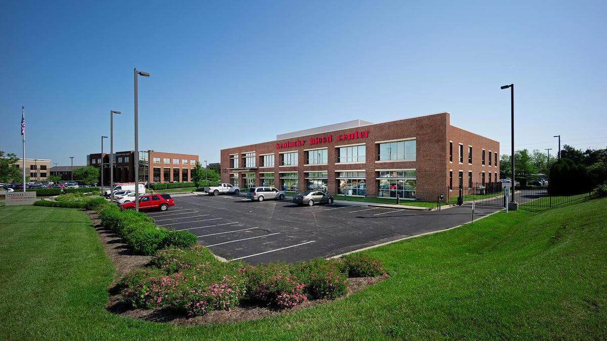Kentucky Blood Center, seen here, is looking for donors amid an increase in transfusion needs.