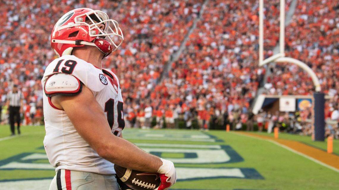 ‘Absolute freak.’ Georgia’s Brock Bowers is doing everything but date Taylor Swift.