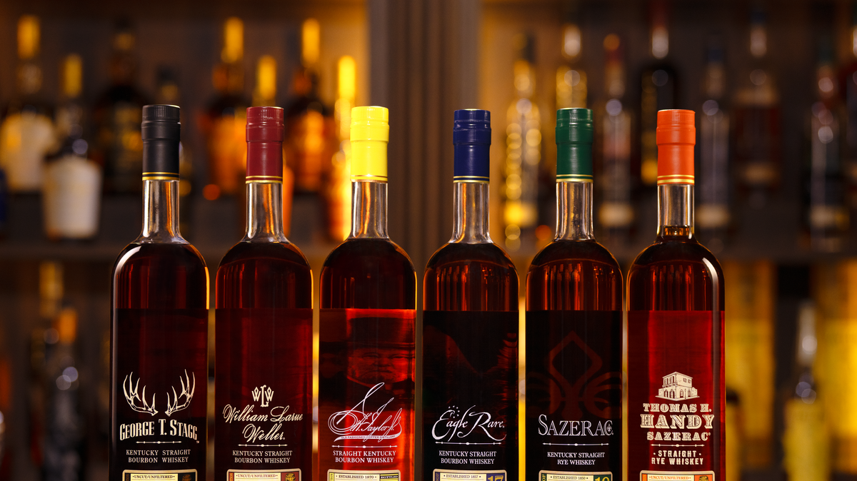 The 2025 Buffalo Trace Antique Collection includes the first new addition since 2006. Col. E.H. Taylor Jr. joins the lineup of George T. Stagg, William Larue Weller, Eagle Rare, Sazerac and Thomas H. Handy.