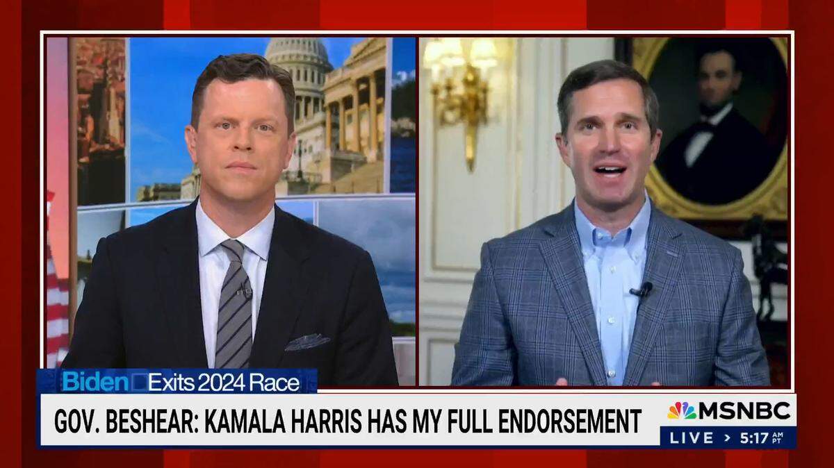 KY Gov. Andy Beshear answers speculation of him being VP pick, if he’s been contacted