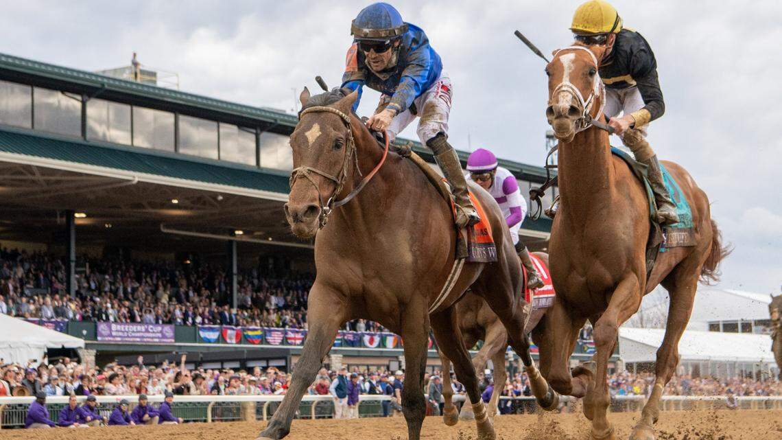 ‘An unbelievable bond.’ Sentimental pick delivers on final day of Keeneland Breeders’ Cup