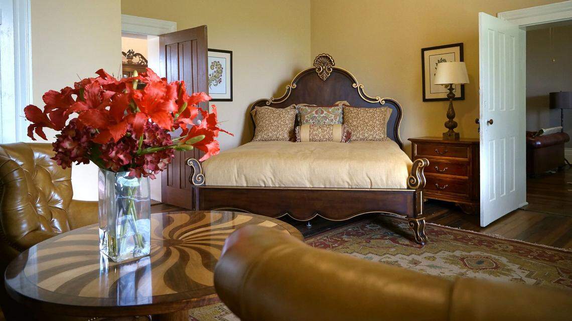 The Lexington  Furniture Company supplied some pieces for the 2012 Decorators Showcase at Highland  Hall.