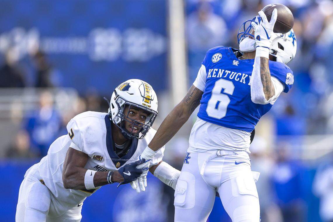 Dane Key caught 126 passes for 1,870 yards and 14 touchdowns in three seasons at Kentucky.