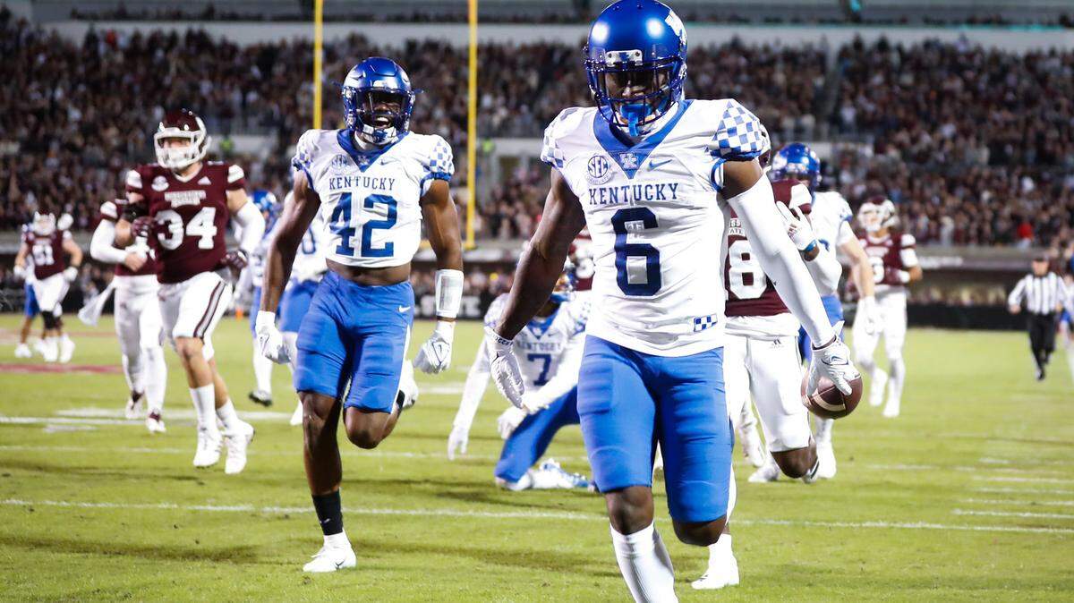 SEC football final: Mississippi State 31, Kentucky 17