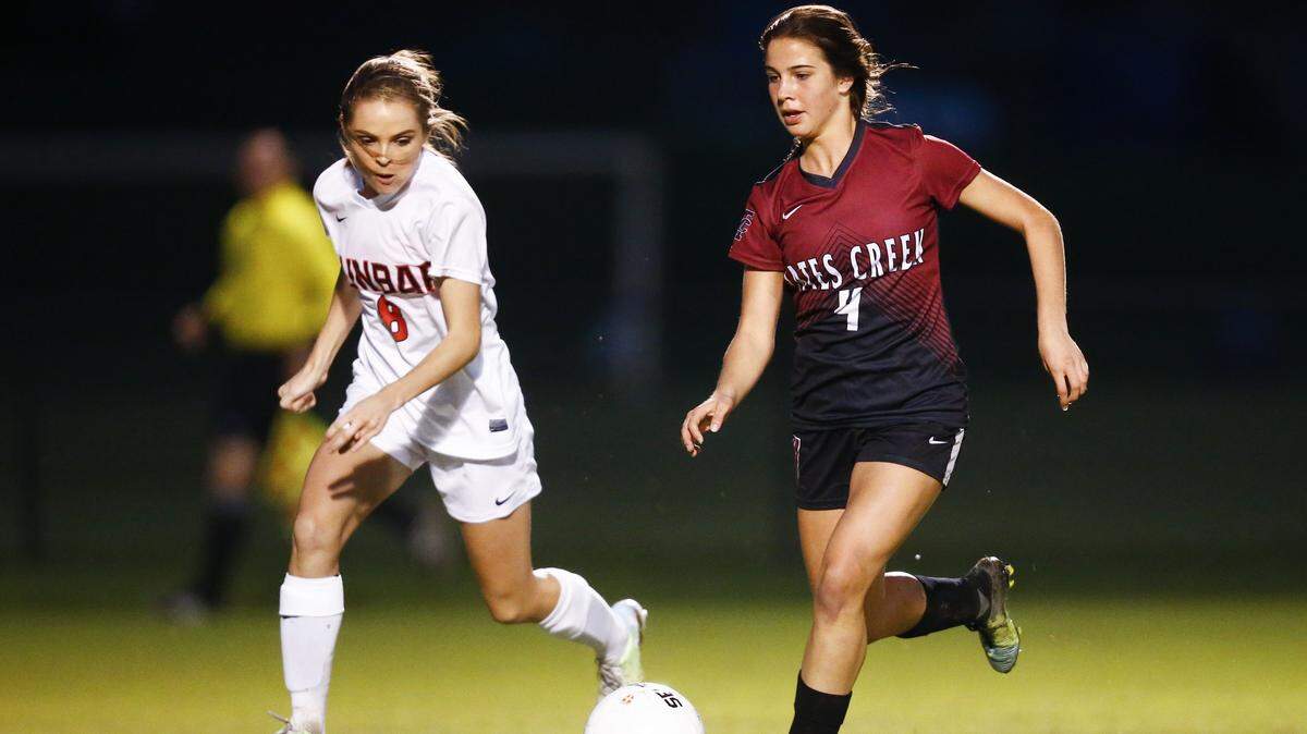 Tates Creek’s Shae Robertson (4) led the city in scoring with 31 goals last year as the Commodores claimed the 43rd District title. The team they beat, Lexington Catholic, exacted revenge a week later in the 11th Region finals and earned a spot in the state tournament. Meanwhile, Dunbar must replace Sophia Mitchell (8) and other key players on its front and back lines this season.