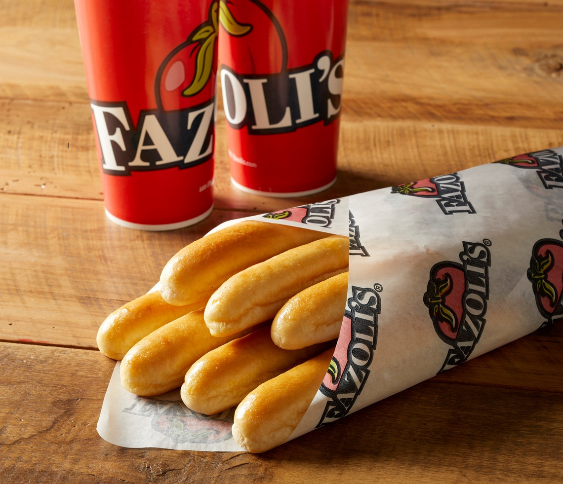 Breadsticks from Fazoli’s, which started in Lexington, Ky. in 1988.