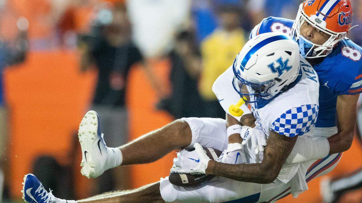 What to know about Kentucky football star freshman Dane Key after Florida touchdown