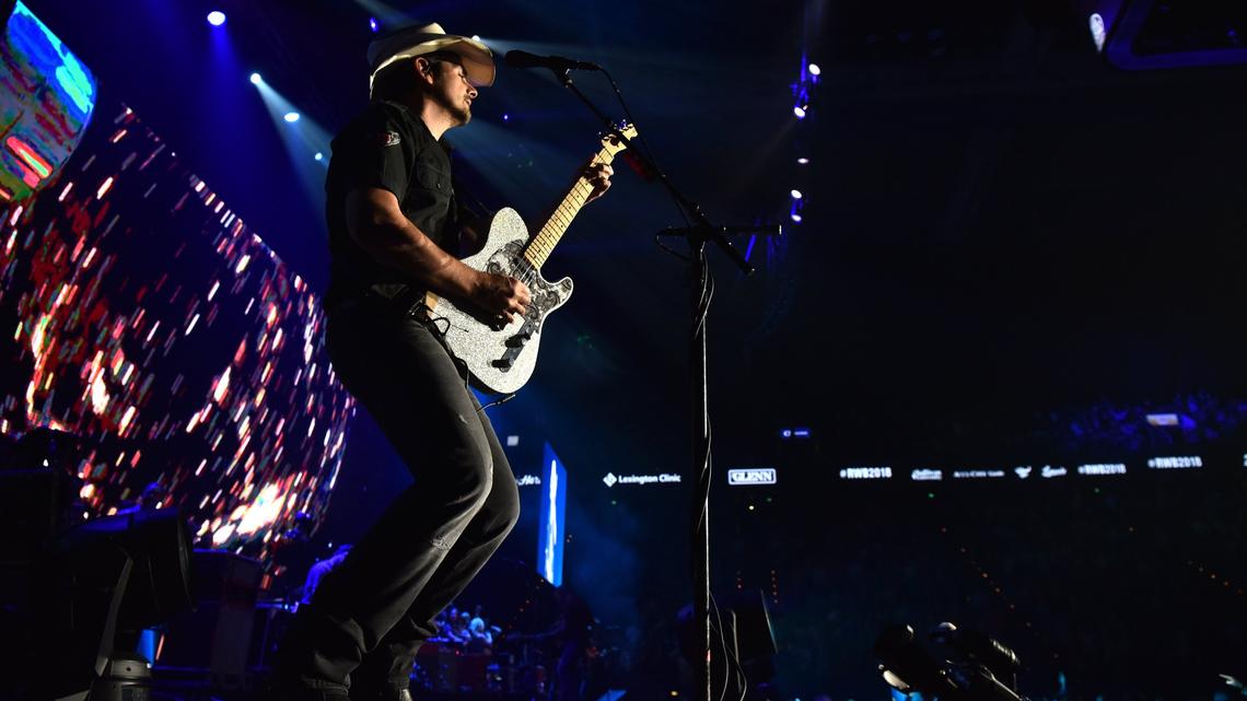 Brad Paisley headlined the second day of Red, White & Boom 2018, Sept. 1 at Rupp Arena in Lexington, KY.