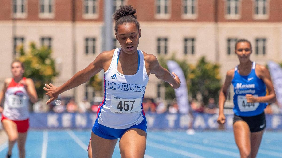Basketball star powers big day for Mercer County at Class 2A state track meet