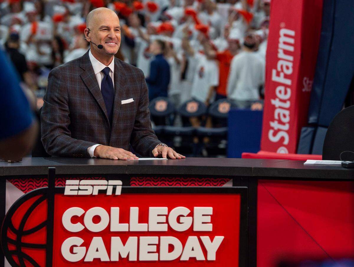 Jay Bilas and ESPN’s top broadcasting crew are shifting from covering the ACC Tournament as normal to work this week’s SEC Tournament.