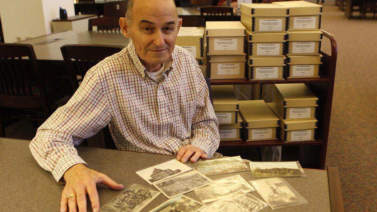 Ron Morgan postcard collection