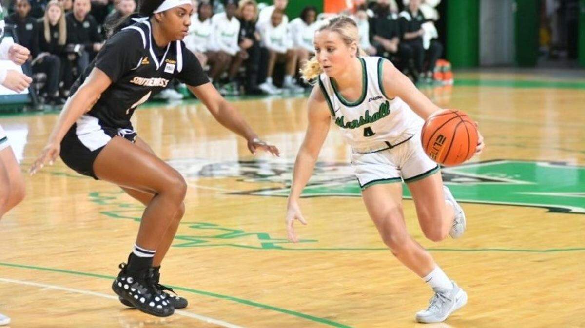 Former Boyd County standout Savannah Wheeler averaged 20.3 points for Marshall in 2021-22.