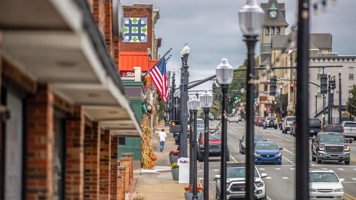 Downtown Richmond, Ky. Thursday, Sept. 28, 2023