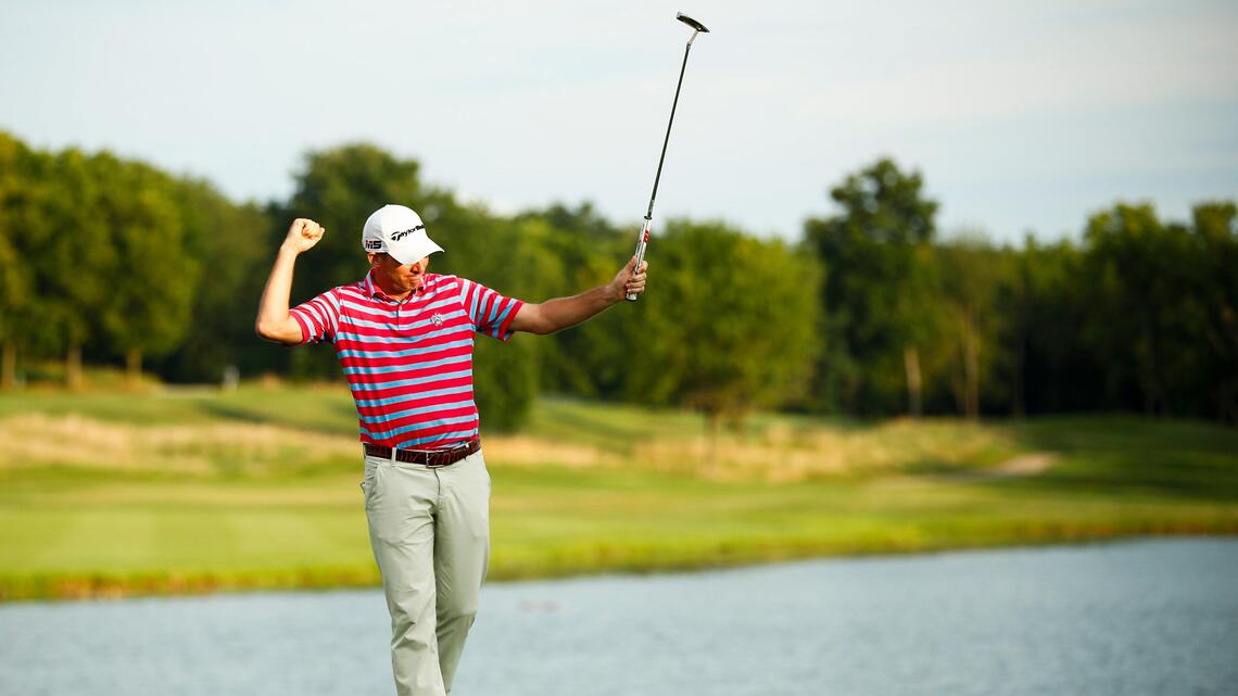 From President Trump’s partner to PGA glory, Cincinnati native wins Barbasol Championship