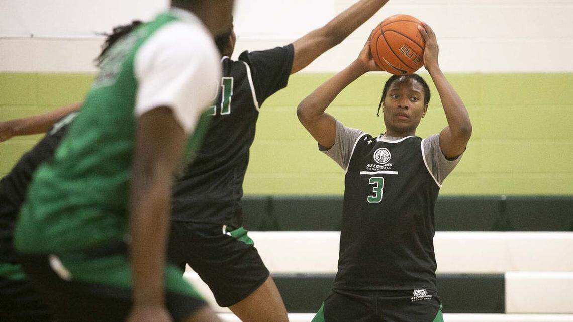 TyTy Washington was named a first-team all-American by MaxPreps.com after the 2020-21 season.