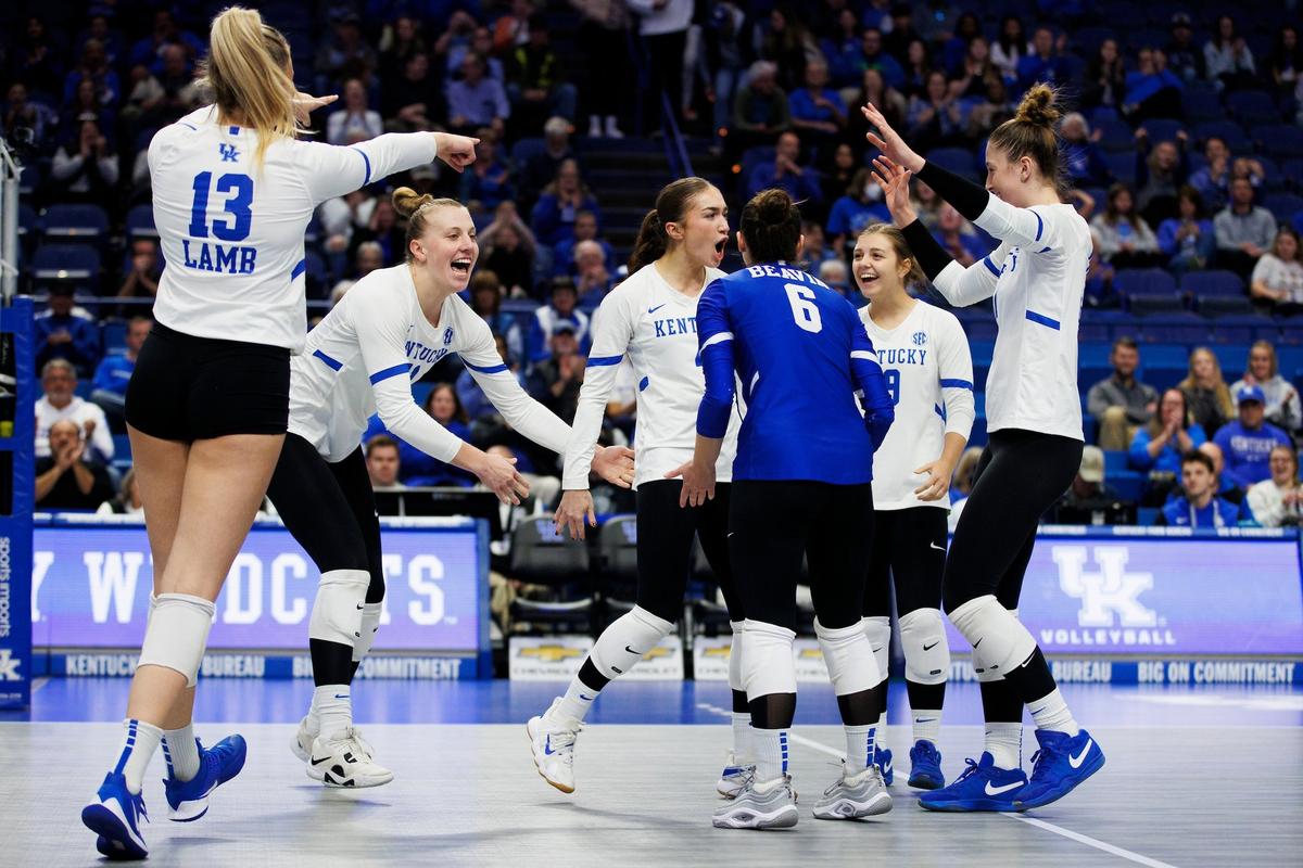 The Kentucky volleyball team has won at least a share of the regular season SEC championship for the seventh straight season.