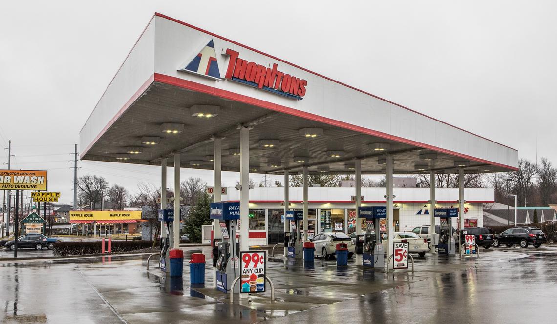 Thornton’s, 1120 Winchester Rd., was placed on probation after scoring 76.