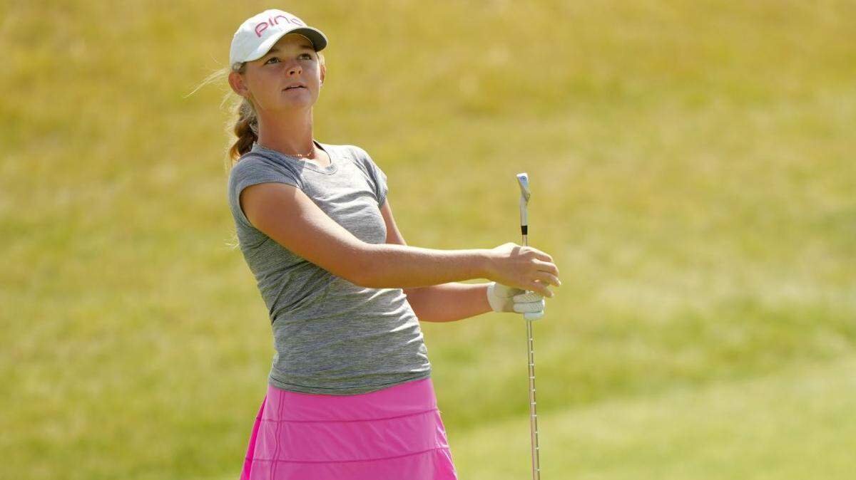 University of Kentucky junior Laney Frye was the No. 3 seed entering match play at the U.S. Women’s Amateur after sharing co-medalist honors with two other golfers in the stroke-play rounds.