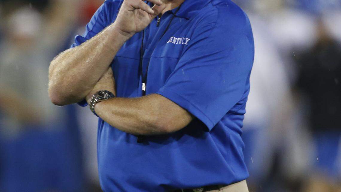 Kentucky head football Coach Mark Stoops said his debut game with the Cats, against Western Kentucky, is "very important."