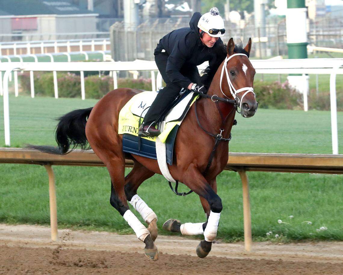 Santa Anita Derby winner Journalism was the morning-line odds favorite in the 2025 Kentucky Derby.