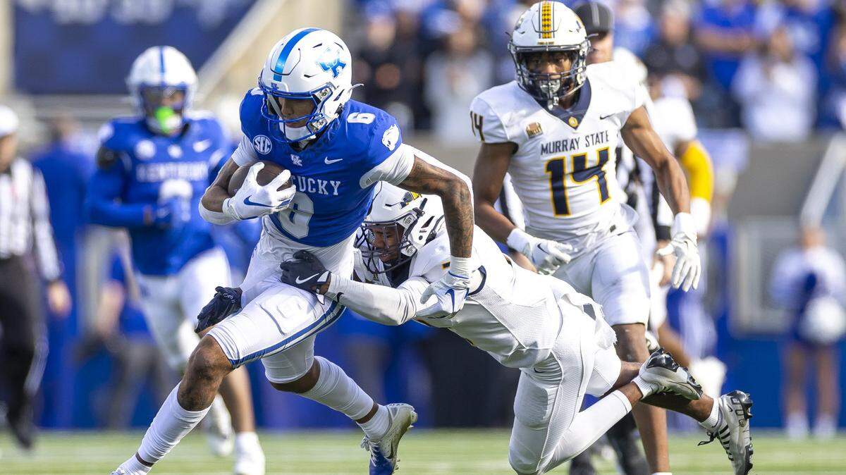 Final statistics from Kentucky football’s 48-6 win over FCS Murray State