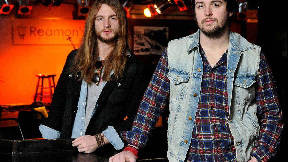 Prestonsburg natives Kris Bentley, left, and Nick Jamerson started playing together in 2010, evolving into Sundy Best.