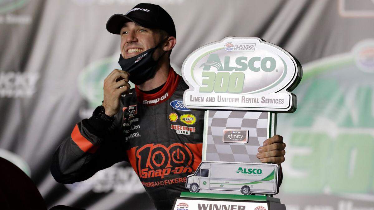 Austin Cindric has made winning Xfinity races a common practice the past couple of seasons. He’s back at Kansas Speedway Saturday with an eye on repeating as the series champion.