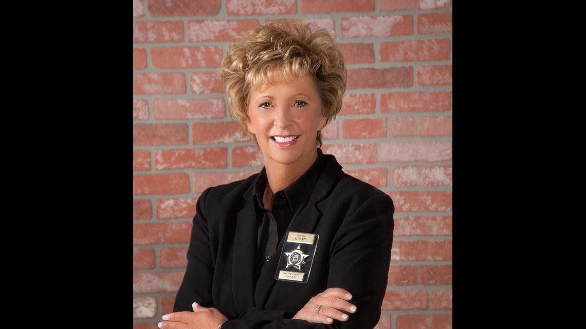 Fayette County Sheriff Kathy Witt.