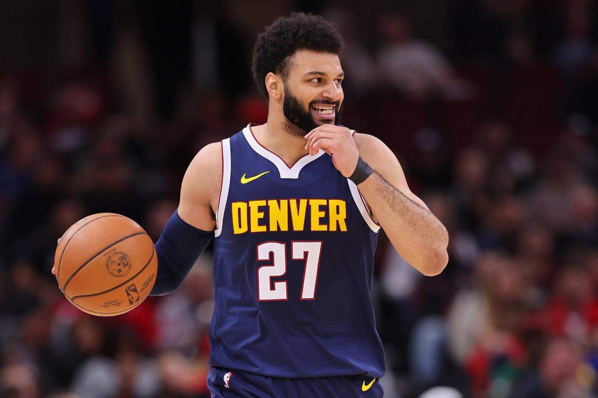 Jamal Murray, who helped lead the Denver Nuggets to an NBA championship, averaged 26.1 points, 5.7 rebounds and 7.1 assists during the 2022-23 postseason.