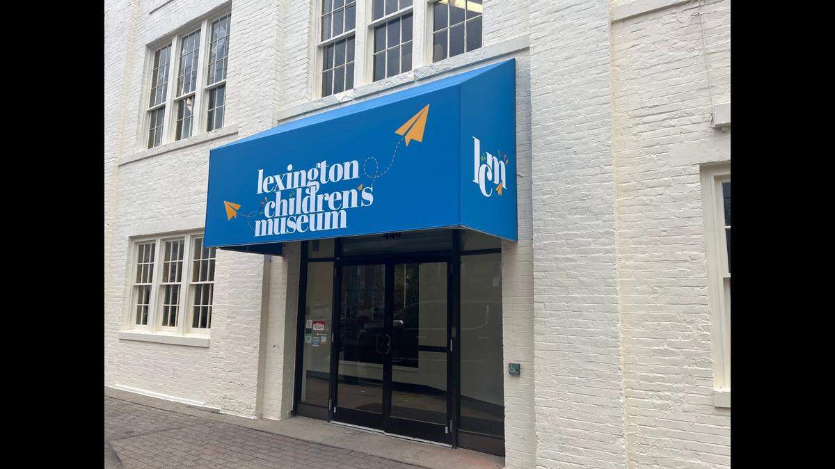 The Lexington Children’s Museum unveiled a new rebranding project at the museum on April 12, 2024.