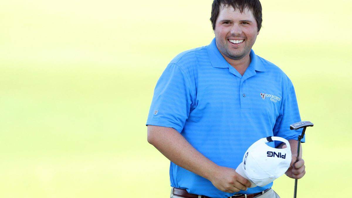 Kent Bulle smiled after he won the 96th Kentucky Open at the Champions Course of Keene Trace Golf Club in Nicholasville on Thursday. "To come back home and win one in my home state means a bunch," he said.    
