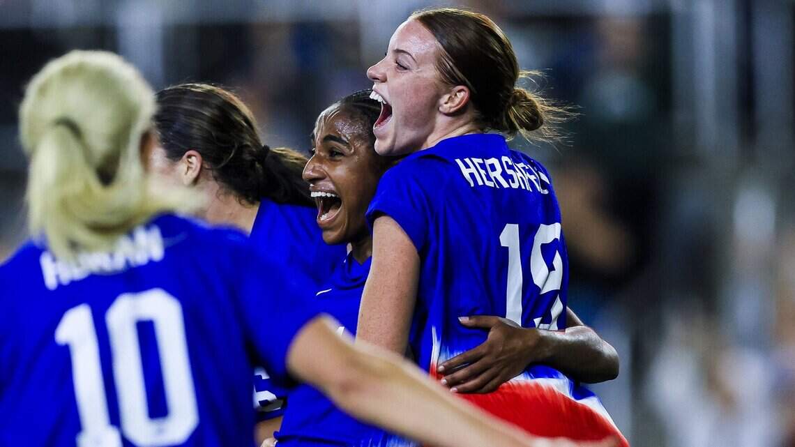 ‘You can feel the energy.’ U.S. women’s soccer team enjoys triumphant return to Kentucky.