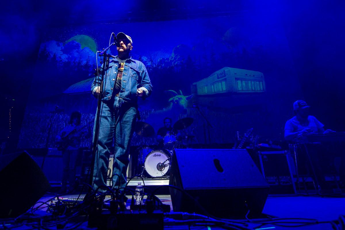 Tyler Childers opened for fellow Kentucky native Sturgill Simpson at their Friday Rupp Arena show.