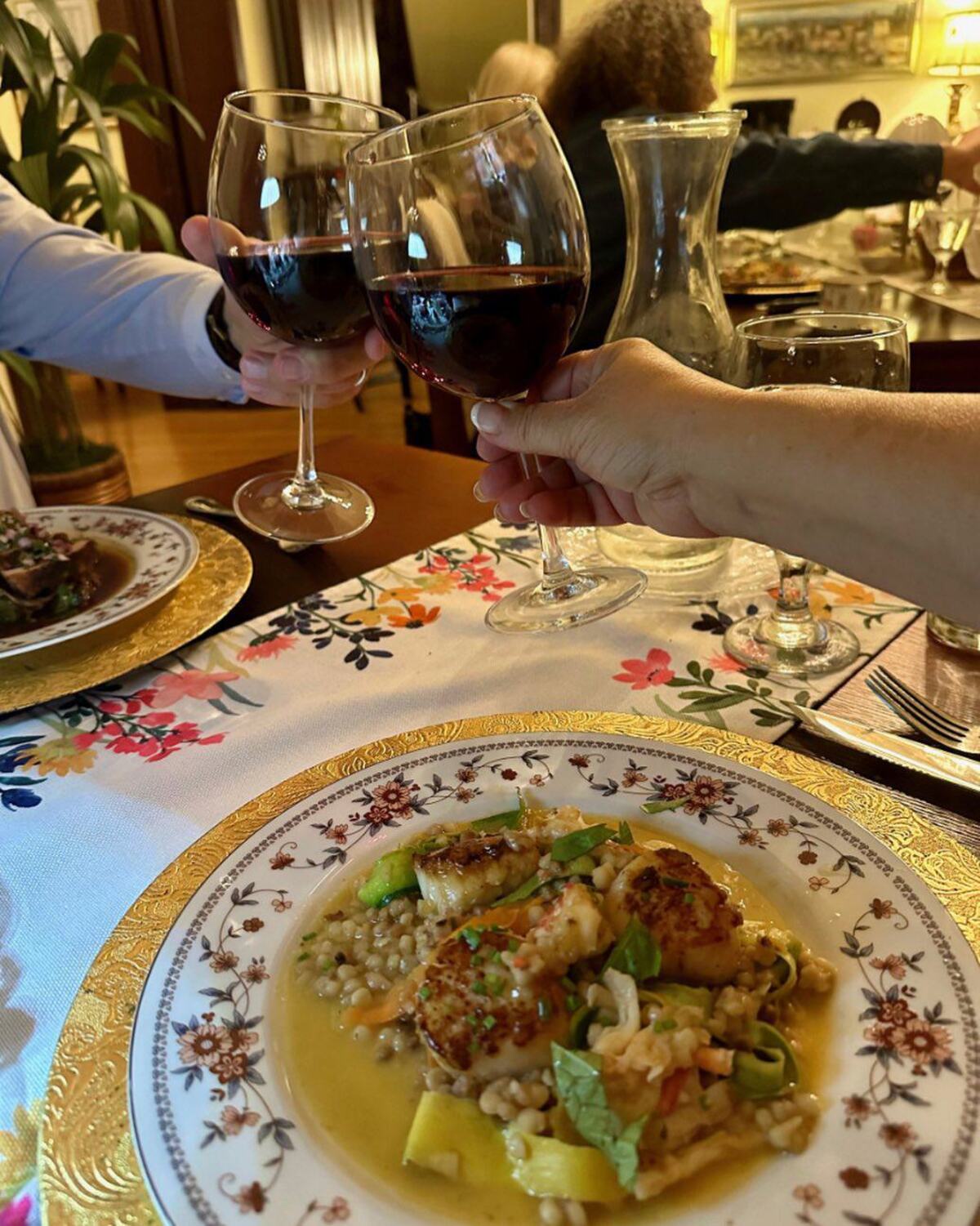 Scallops at Chez Lyndon