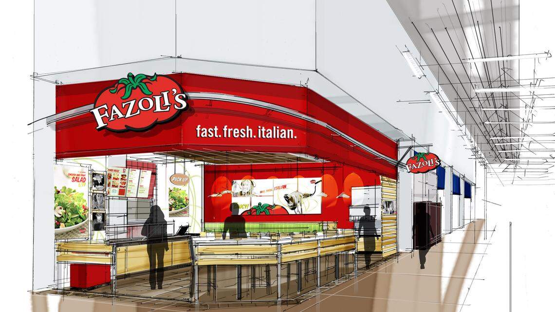 Fazoli's Wal-Mart location will include upgrades but will still use disposable plates and utensils.  