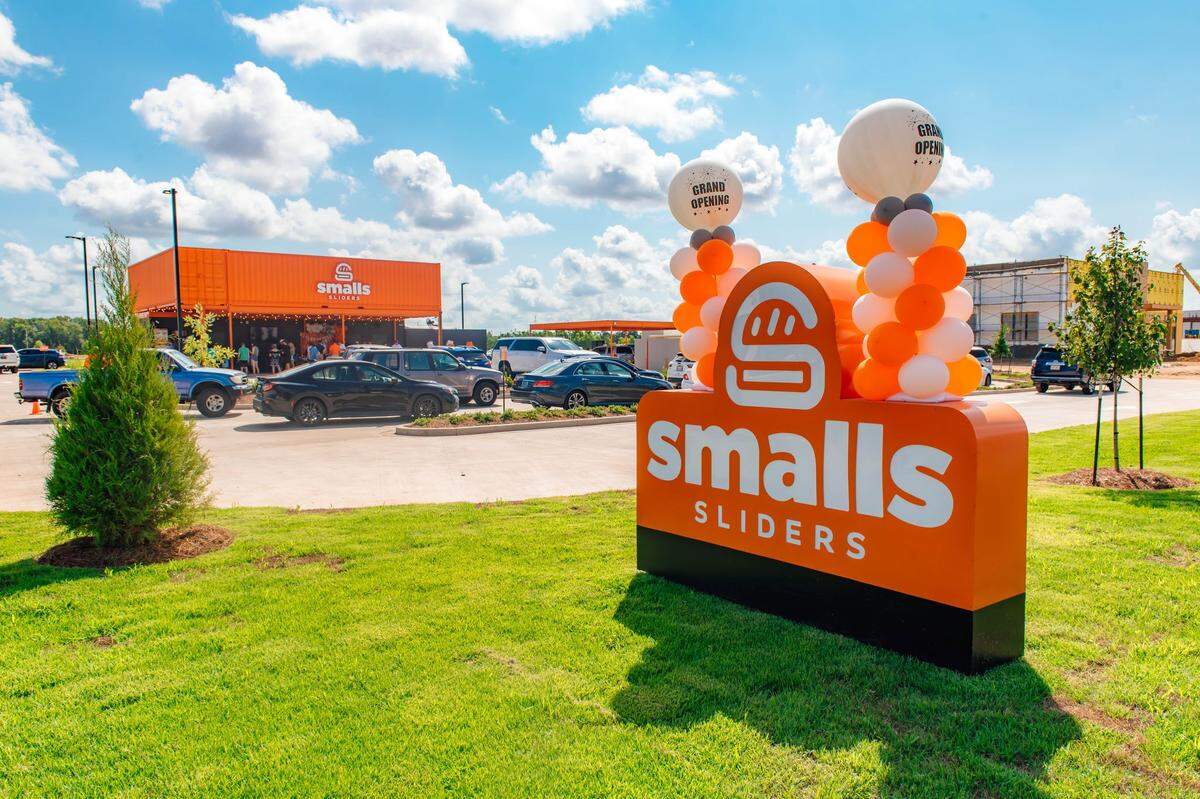 Smalls Sliders is coming to Lexington. The new-to-Kentucky chain specializes in made-to-order cheeseburger sliders.