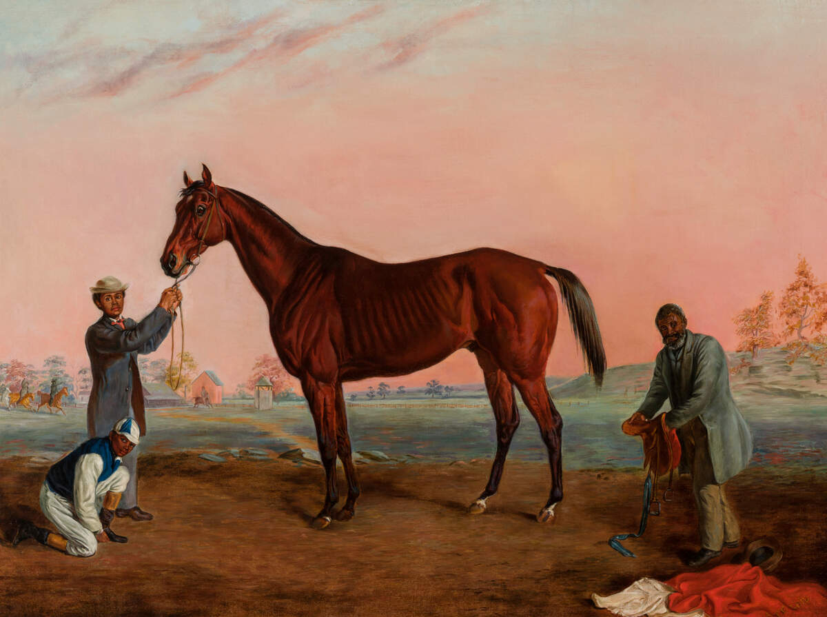 The Undefeated Asteroid, by Edward Troye; Oil on canvas