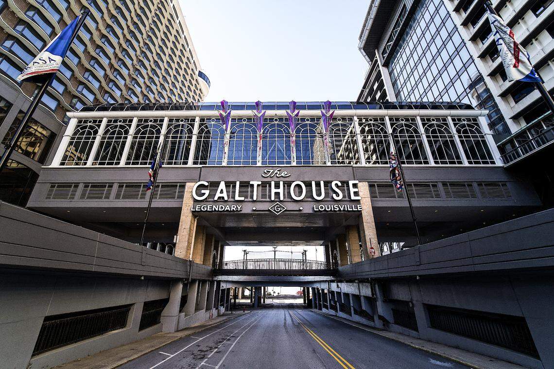 The Galt House in Louisville, renovated and modernized, has made bourbon a focus of its bars and restaurants.