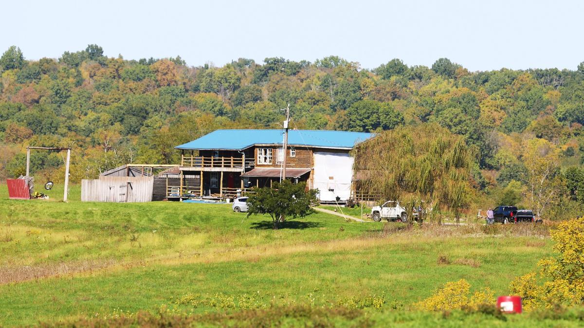 The Robertson County home where Torilena Fields is accused of killing and dismembering her mother between Oct. 8 and Oct. 9, 2024.