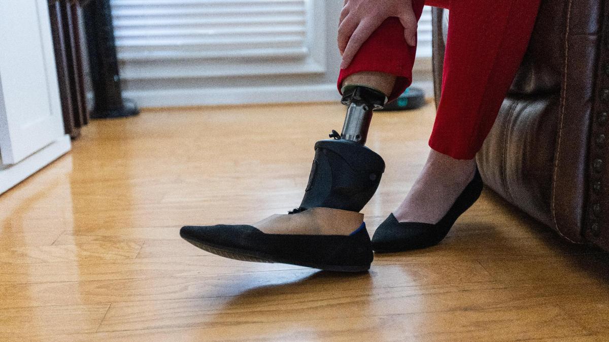 Alex Otte, national president of Mothers against Drunk Driving, describes her experience being ran over by a 17-foot bass boat while sitting on her jet ski on July 2, 2010, suffering life-threatening injuries which included her right leg being severed from the boat propeller.