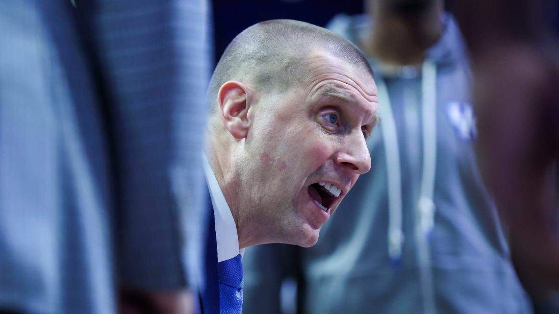 Mark Pope has guided the Wildcats to 15 victories in his first 20 games as the UK coach.
