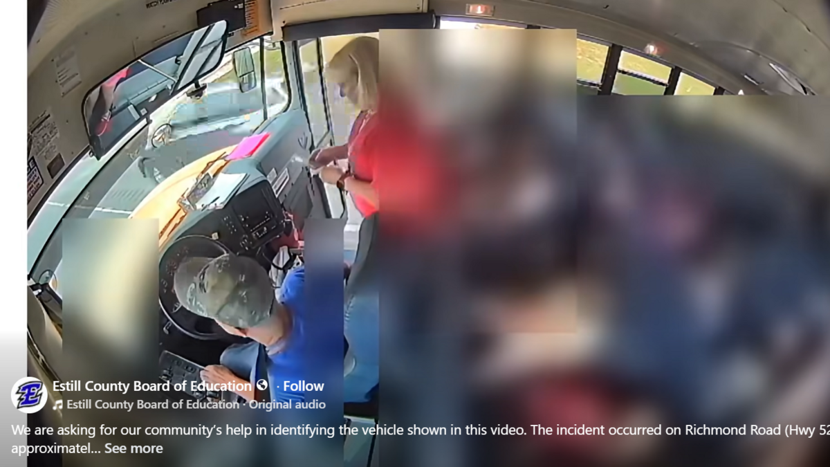 Officials asking for help identifying vehicle that sped past stopped school bus in KY